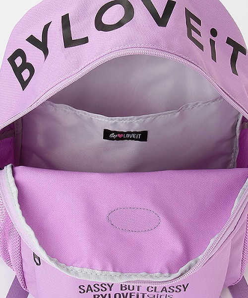 「by LOVEiT」 「KIDS」リュック FREE ラベンダー キッズ_画像8