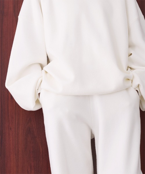 「ur's」 イージーパンツ M ホワイト レディース_画像2