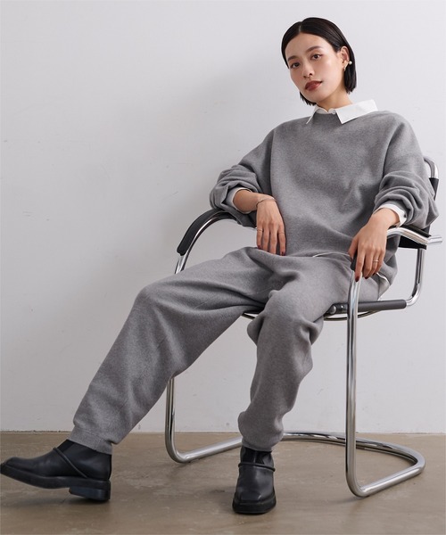 「ur's」 イージーパンツ M ホワイト レディース_画像7