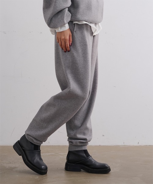 「ur's」 イージーパンツ M ホワイト レディース_画像8