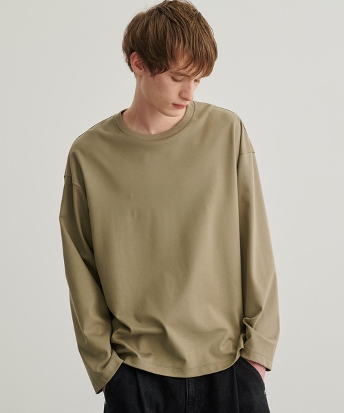 「PUBLIC TOKYO」 長袖Tシャツ 1 ホワイト メンズ_画像2