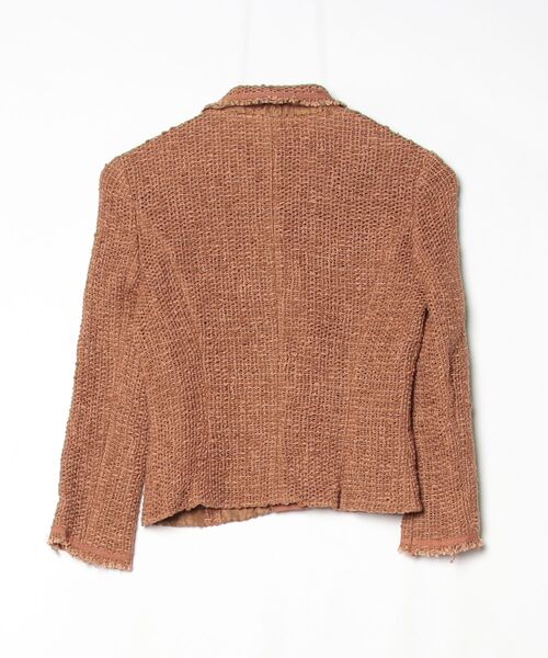 FOXEY BOUTIQUE ウールテーラードジャケット38 ダークネイビー