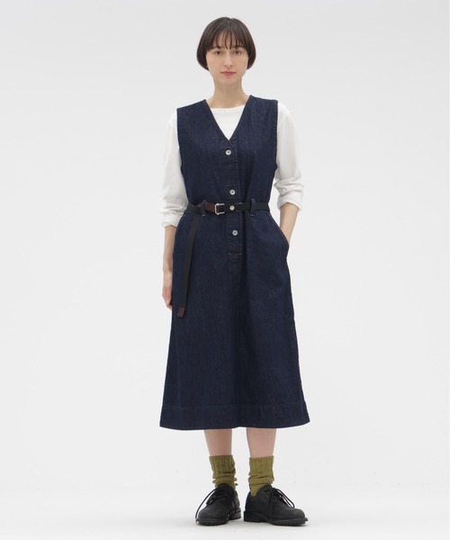 MHL.（エムエイチエル） ワンピース CANTON LIGHT DENIM : ZOZOTOWN