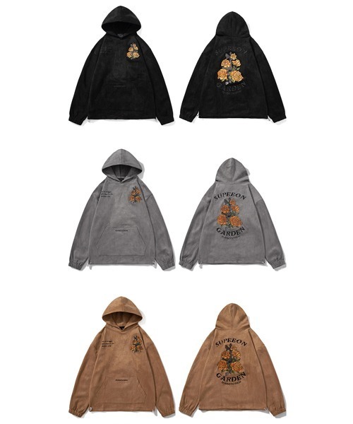 「Ressaca」 プルオーバーパーカー M グレー メンズ_画像7