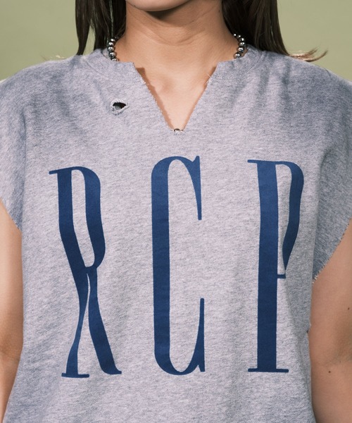 「RePRODUCTION LABEL」 スウェットカットソー FREE グレー レディース_画像4