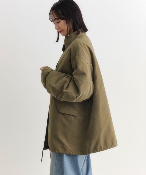 春物SALE【Mサイズ】SOPHNET モッズコート ショート丈 リメイク 水溶性 ボンディング 撥水 ショート モッズ コート (セットアップ可)