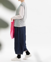 「nop de nod」 長袖カットソー 3 ダークグリーン レディースの画像3