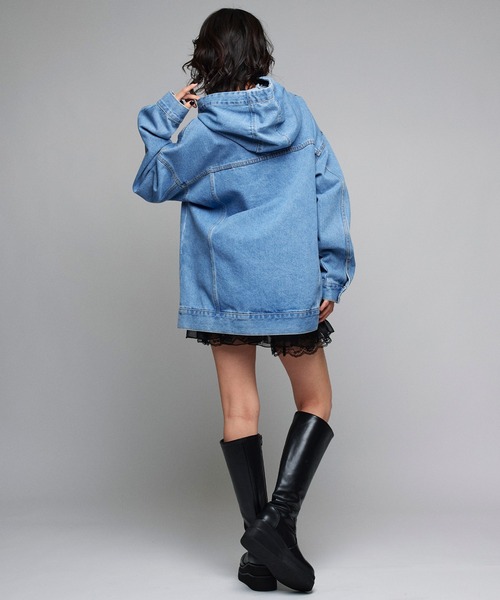 「Narcissus」 長袖シャツ FREE ブルー レディース_画像5