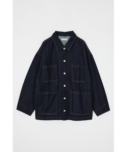 MOUSSY（マウジー） デニムジャケット gジャン 「26年SS新作」TENCEL