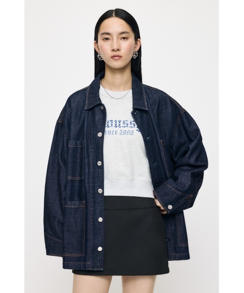 MOUSSY（マウジー） デニムジャケット gジャン 「26年SS新作」TENCEL