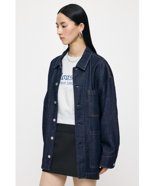 MOUSSY（マウジー） デニムジャケット gジャン 「26年SS新作」TENCEL