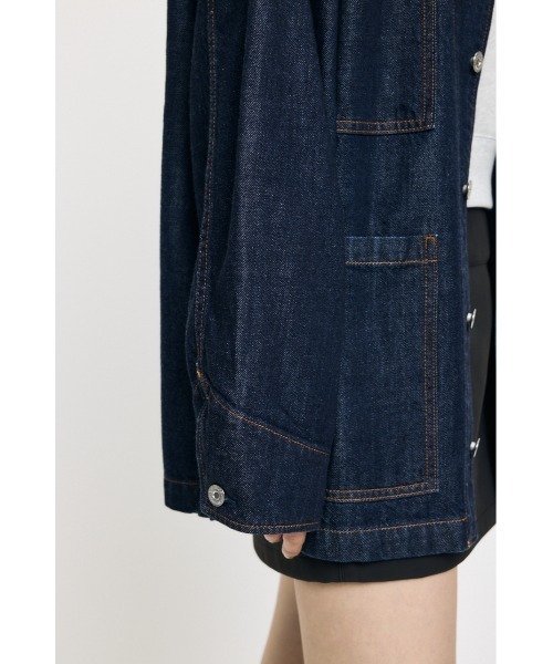 MOUSSY（マウジー） デニムジャケット gジャン 「26年SS新作」TENCEL