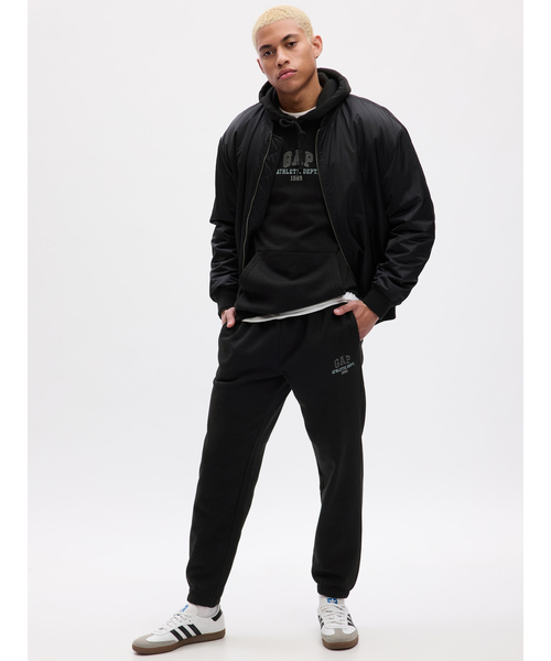「GAP」 プルオーバーパーカー X-SMALL ブラック メンズ_画像3