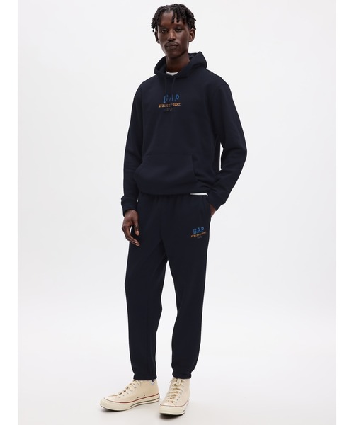 「GAP」 プルオーバーパーカー X-SMALL ブラック メンズ_画像5