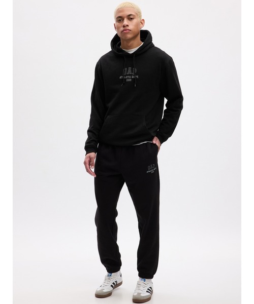 「GAP」 プルオーバーパーカー X-SMALL ブラック メンズ_画像7