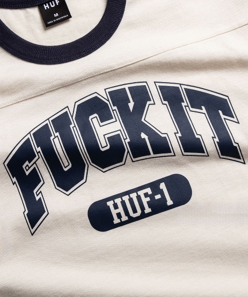 「HUF」 半袖Tシャツ X-LARGE アイボリー メンズ_画像5