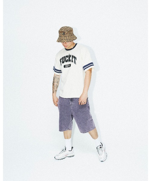 「HUF」 半袖Tシャツ X-LARGE アイボリー メンズ_画像6