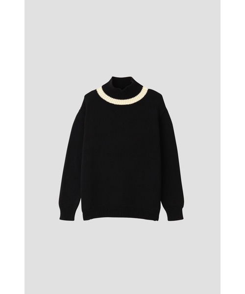 「MHL.」 長袖ニット LARGE ブラック メンズ_3