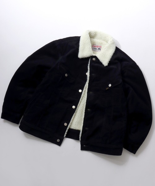 「Lee」 デニムジャケット L ワンウォッシュ メンズの画像