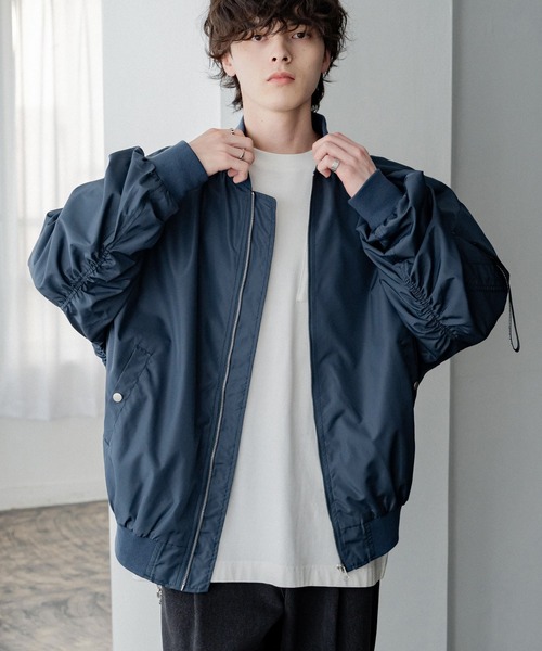 「Rocky Monroe」 ブルゾン L ネイビー メンズ_画像7