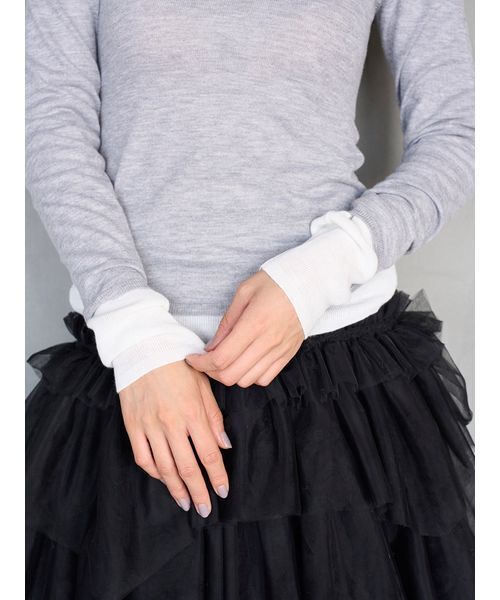 「SNIDEL」 ニットアンサンブル F ピンク レディースの画像