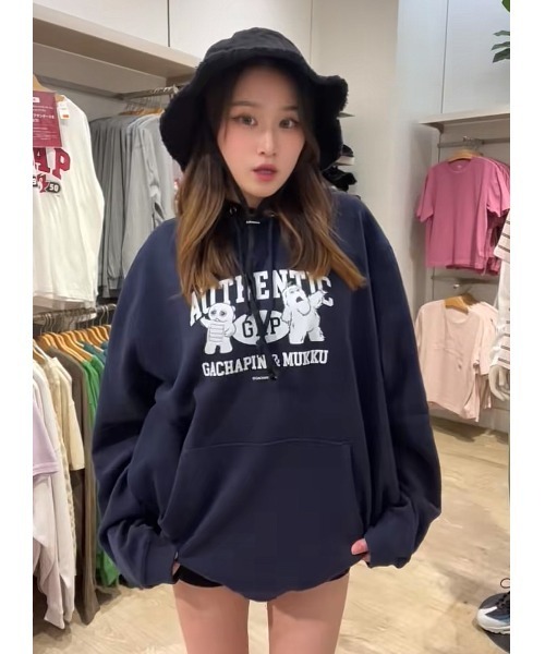 GAP（ギャップ） パーカー ガチャピン・ムック ヴィンテージソフト