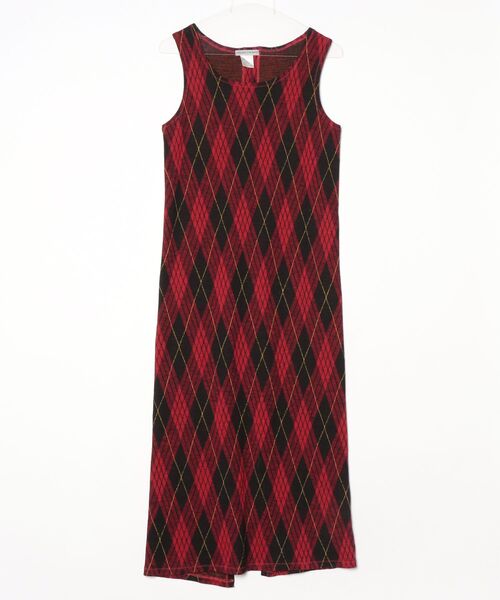 TSUMORI CHISATO（ツモリチサト） ノースリーブワンピース M レッド