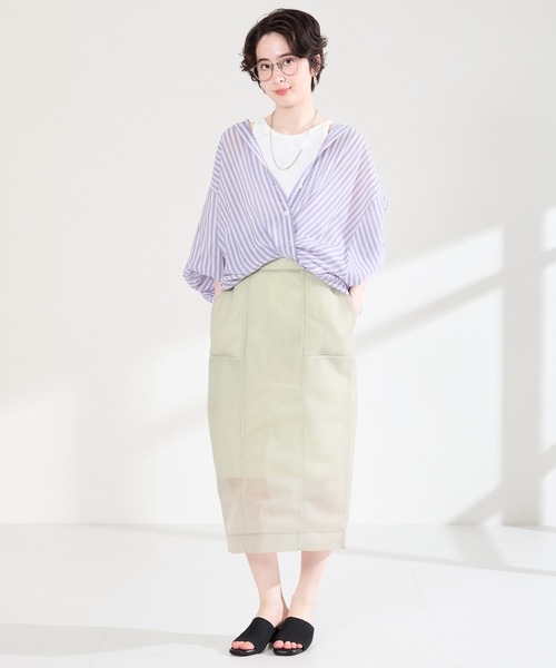 【271】レディースkoos ミュールサンダル　２２.５cm ３５ WA ORiental TRaffic サンダル ミュール ニット ミュール サンダル