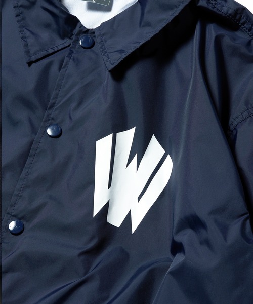 「VIRGOwearworks」 コーチジャケット MEDIUM ネイビー メンズの画像