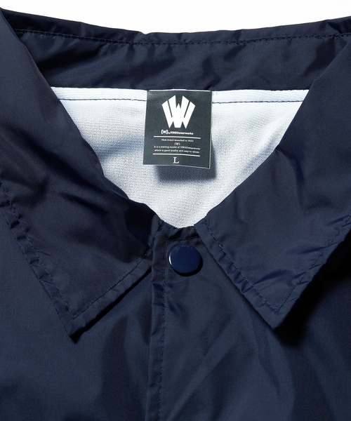 「VIRGOwearworks」 コーチジャケット MEDIUM ネイビー メンズの画像