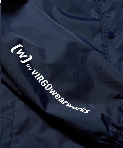 「VIRGOwearworks」 コーチジャケット MEDIUM ネイビー メンズの画像