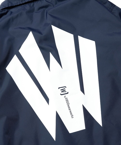 「VIRGOwearworks」 コーチジャケット MEDIUM ネイビー メンズの画像