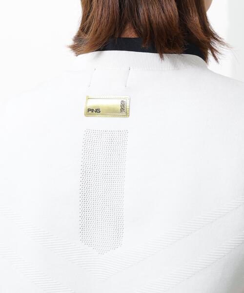 PING（ピン） ベスト ジレ 「PING APPAREL」ニットベスト 「GOLD