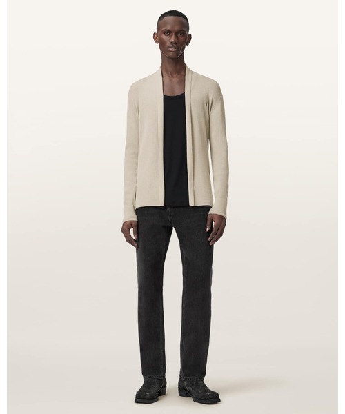 ALLSAINTS（オールセインツ） カーディガン MODE MERINO RAMSKULL OPEN