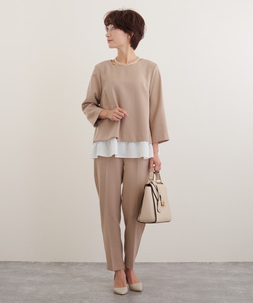 「DRESS LAB」 セットアップ M ネイビー レディース_画像4
