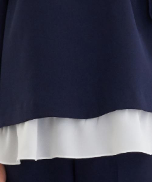 「DRESS LAB」 セットアップ M ネイビー レディース_画像6