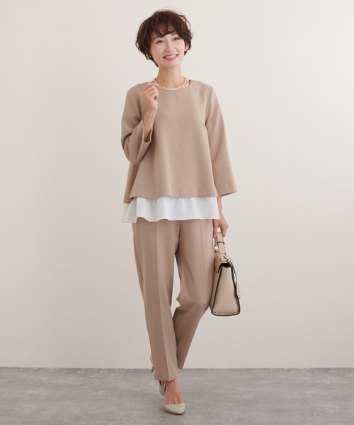 「DRESS LAB」 セットアップ M ネイビー レディース_画像7