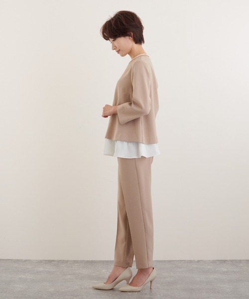 「DRESS LAB」 セットアップ M ネイビー レディース_画像9