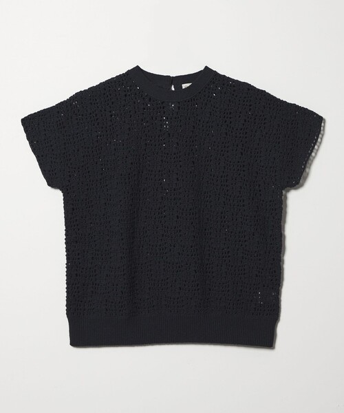 ニット セーター 「Steven Alan」ハンド ニット ショートスリーブ プルオーバー レディースの画像