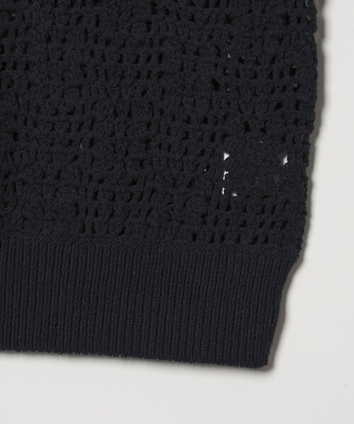ニット セーター 「Steven Alan」ハンド ニット ショートスリーブ プルオーバー レディースの画像