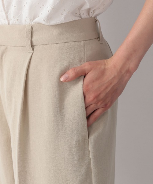 「LOWRYS FARM」 パンツ MEDIUM アイボリー レディース_画像2