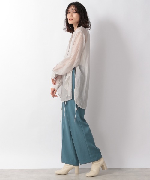 「LOWRYS FARM」 パンツ MEDIUM アイボリー レディース_画像3