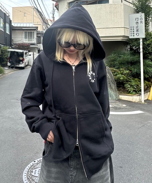 That's life ジップアップパーカー MEDIUM グレー メンズ : ZOZOTOWN