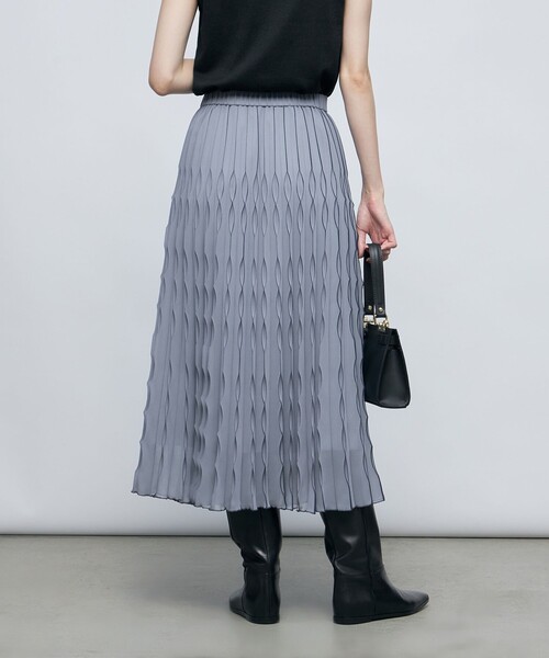 「NOLLEY'S Sophi」 プリーツスカート 36 ブラック レディース_画像7