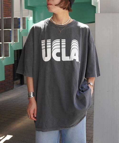 tシャツ GOOD ROCK SPEED (グッドロックスピード) 別注UCLAカレッジTシャツ/UNISEX レディース メンズの画像