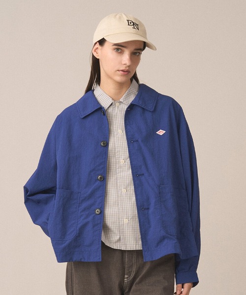 ダントン 長袖シャツ ブルー　サイズ 38(M) Danton（ダントン） 長袖シャツ 38 ブルー レディース : ZOZOTOWN