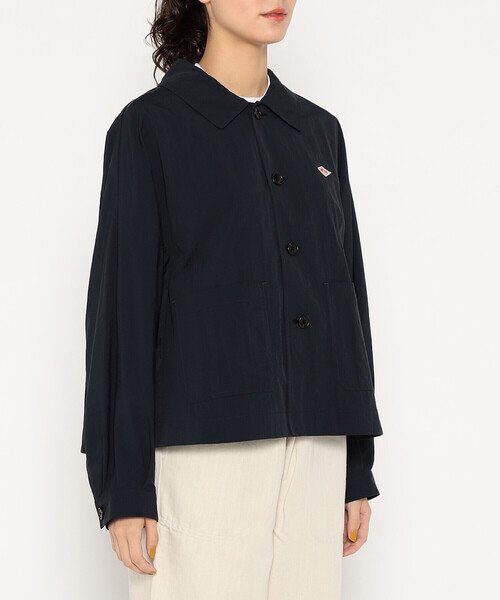 Danton（ダントン） 長袖シャツ 38 ブルー レディース : ZOZOTOWN