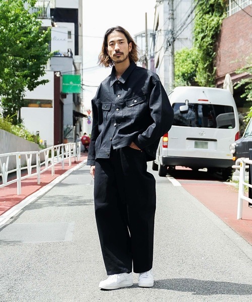 Lee（リー） デニムジャケット MEDIUM ブラック メンズ : ZOZOTOWN