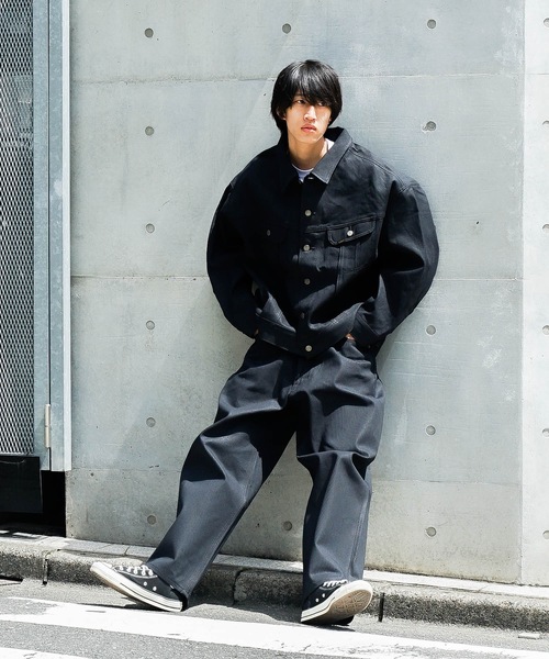 Lee（リー） デニムジャケット MEDIUM ブラック メンズ : ZOZOTOWN