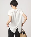 tシャツ 半袖 バックスリット プルオーバー ...の詳細画像1